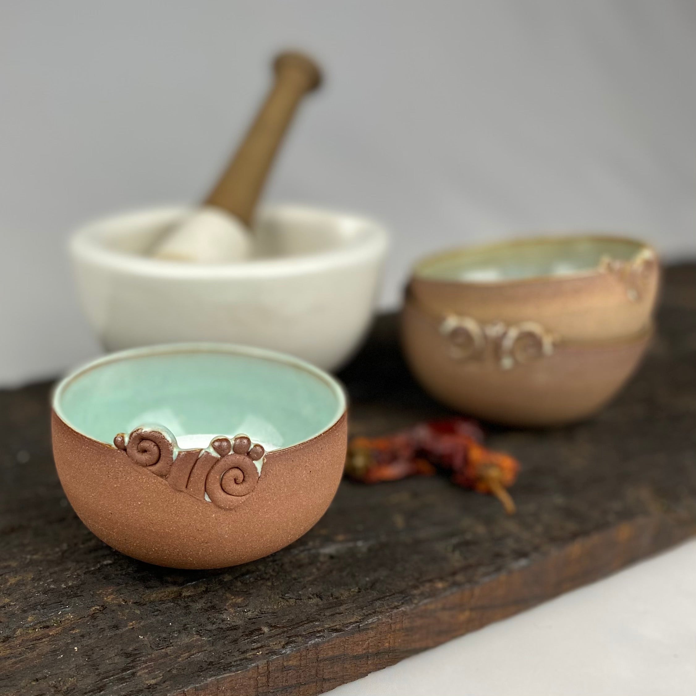 handmade foodsafe ceramic prep bowl